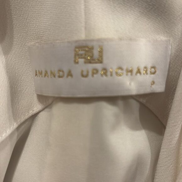 Amanda Uprichard Montauk Mini Ivory Grommet Dress - Picture 6 of 6